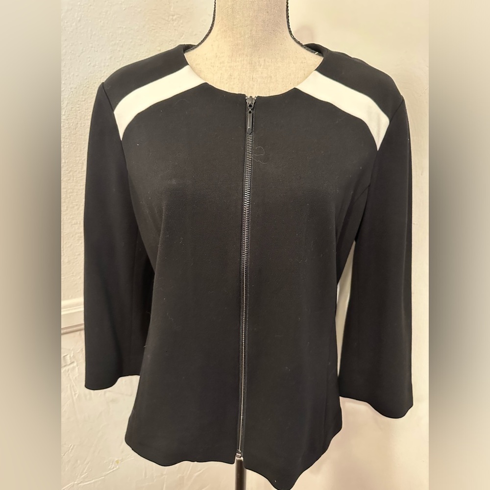 White House Black Market zip up jacket